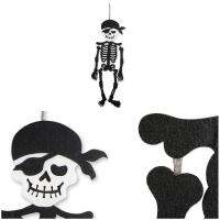 Halloween Skeleton Non-woven Hanging Decoration Durable For Door Wall Window HomeNon-woven,HangingHalloween SkeletonDoor,Wall,Window,HomeDurable