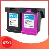 【Itian Pavilion】เปลี่ยนตลับหมึก67XL สำหรับ Hp67สำหรับ HP 67 XL Deskjet 2723 2752 1225 6020 6052 6055 6420 6452 4152 4140 4155เครื่องพิมพ์