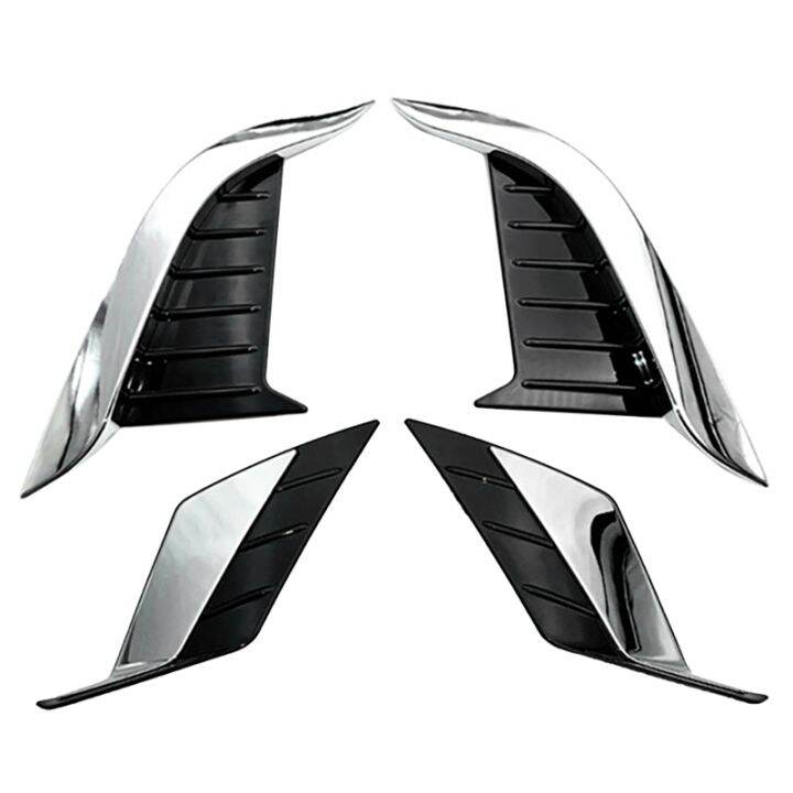 For Cadillac CT6 2016-2018 Steel Chrome Front Headlight Lamp Light Strip Trim - View #9