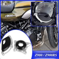 แผ่นเครื่องป้องกันการกระแทกเลื่อนด้านซ้ายและขวาสำหรับ KAWASAKI Z900 Z900RS Z 900 RS 2017 2018 2019 2020