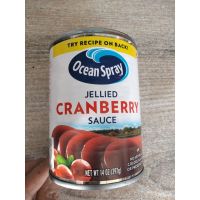 Sale Promotion ลองแล้วจะติดใจ? Ocean Spray Jellied Cranberry Sauce ซอส 397g ราคาถูกใจ