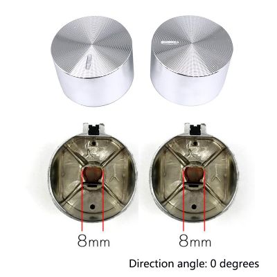 ✲ 4Pcs Alloy material Rotary Switches Round 0 Degree Knob Gas Stove Burner Oven Kitchen Parts Handles For Gas Stove