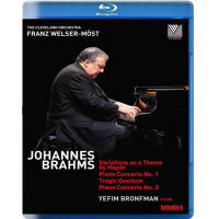 บลูเรย์25G Brahms Piano ม้วนหมายเลข2 Bronfman 2014