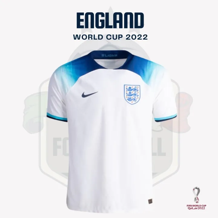 (READY STOCK) England Home Away Kit World Cup 2022 Football Jersey for