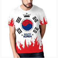 2022 World Cup Fan T-Sleeves World Cup Korea Fan T-Shirt Football Fans Parent-Child Clothing