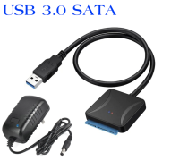 USB 3.0 To SATA 3สาย Sata USB3.0อะแดปเตอร์สายเคเบิลสนับสนุน22Pin 2.5/3.5นิ้วฮาร์ดดิสก์ภายนอก SSD disk สายเชื่อมต่อคอมพิวเตอร์