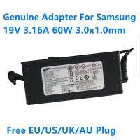 CPA09-004A ของแท้19V 3.16A 60W 3.0X1.0Mm PA-1600-96 AC อะแดปเตอร์สำหรับ Samsung 35X0AA 55X0AA 740U3E เครื่องชาร์จอุปกรณ์พลังงาน730U3E