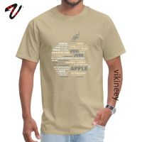 2023 NEW Apple Quote Wordcloud Text Letter Print New Tops Shirt Europe Brand New Fashion Streetwear Tshirt for Men Programmer t Shirt fashion