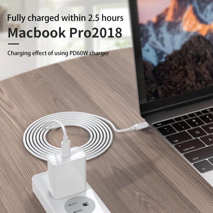 usb-c-ถึง-usb-c-xiaomi-s20สายสำหรับซัมซุง-pd-60w-สายชาร์จเร็วสำหรับ-macbook-pro-ipad-pro-สำหรับที่ชาร์จ-iphone-type-c