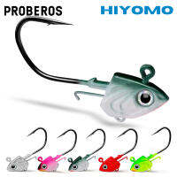 PROBEROS 1PCS ตะขอตกปลา30G 35G 45G Jig Head Hook สำหรับ Soft Lure Warm Hook 3D Eyes หัวปลา Jig Hook น้ำจืดน้ำเค็มตกปลา JIG017