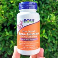 เบต้ากลูแคน Beta-Glucans with ImmunEnhancer Extra Strength 250 mg 60 Veg Capsules (Now Foods®) บีตา-กลูแคน