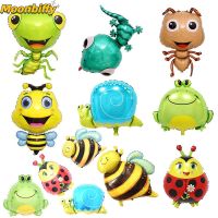3D Bee Balloons Bumblebee Foil Ballons For Kids Bee Birthday Party Decorations Jungle Theme Party Baby Shower Favors Supplies Balloons