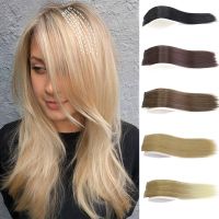 Synthetic Hair Pieces Invisable 20-30Cm Hair Pads Clip In One Piece Natural Hair Extension Hair Top Side Cover Hairpiece Wig  Hair Extensions  Pads