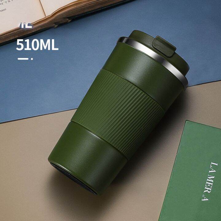 1-pcs-coffee-mug-leak-proof-car-vacuum-flask-travel-thermal-cup-water-bottle-510ml-double-stainless-steel-304-non-slip-white