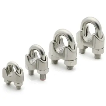 Stainless Drop Forged Wire Rope Clips, Cable Rigging