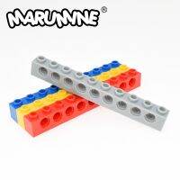 Marumine 2730เทคโนโลยี1X10อิฐ9รูเทคนิค10ชิ้นยกแขนชิ้นส่วนบล็อคก่อสร้างชิ้นส่วนประกอบ