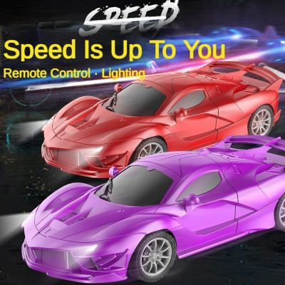 Remote Control Mini Drift Car LED Light High Speed Rc Turbo Racing Male Toys Auto F1 Electric Childrens Boy Girl Crazy Cart