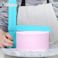 [Chinatera] Adjustable Kitchen Turning Fondant Cake Cream Sugar Leveling Device DIY Baking Cake Scraper Spatula Decorating Tools