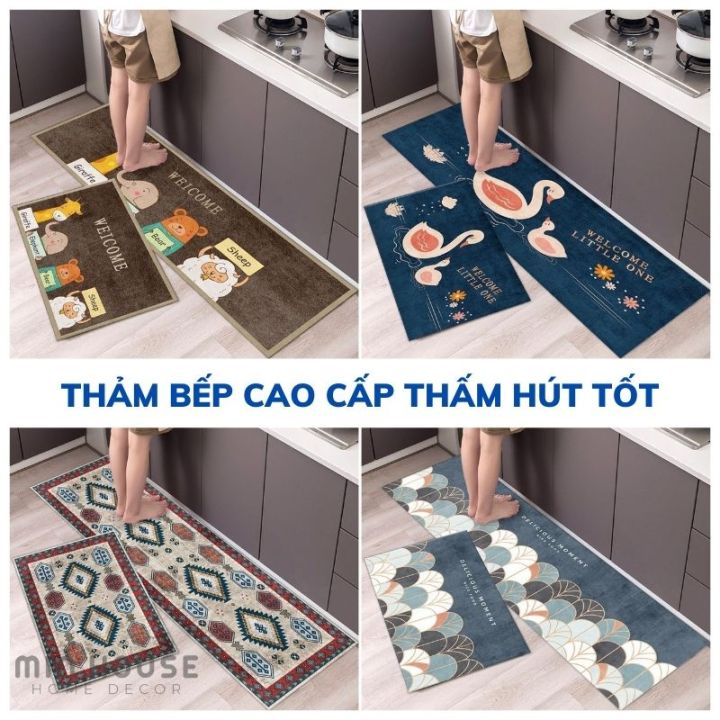 Bạn lo lắng vì thảm bếp thường bị trượt khi đứng lâu? Hãy thử ngay thảm bếp chống trượt của chúng tôi. Chúng tôi cam đoan sẽ làm bạn hài lòng với chất lượng sản phẩm.