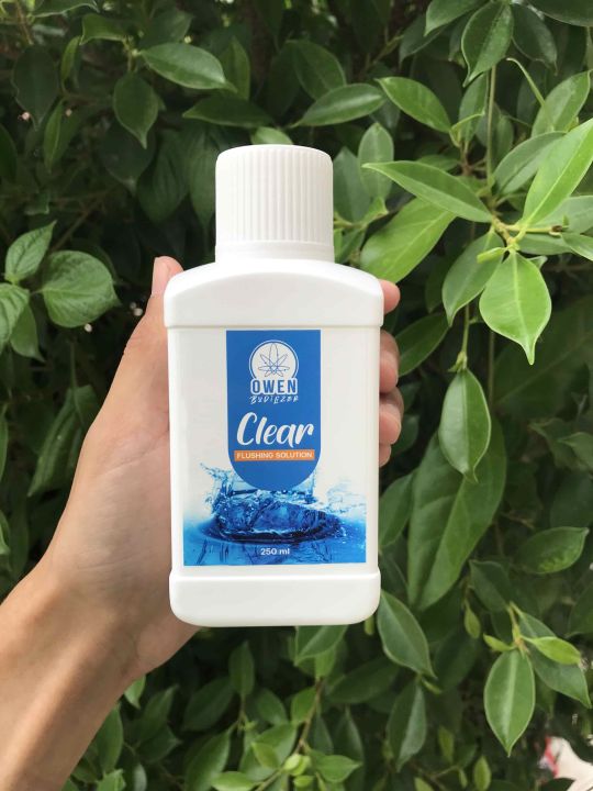 clear-น้ำยาฟรัช-ล้างสารเคมีตกค้างจากปุ๋ย-flushing-solution-ให้พลังงานในช่วงสุดท้ายก่อนเก็บเกี่ยว