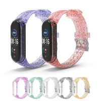 Colorful Strap Replacement Band for Xiaomi Mi Band 5 4 3 Wristband Silicone Bracelet for Mi Band 5 4 3 Adjustable Watchband Smartwatches