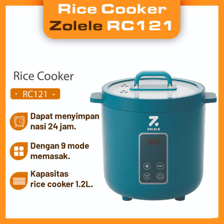 ORANGE Rice Cooker Mini 1.2L 200watt RC121 Penanak Nasi Smart Rice