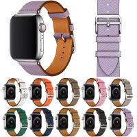 ✼ สายหนังสำหรับ Apple Watch 45 มม. 41 มม. 44 มม. 40 มม. 42 มม. 38 มม. สร้อยข้อมือกีฬาสายรัดข้อมือสำหรับ iWatch Series Ultra 8 7 6 5 4 SE