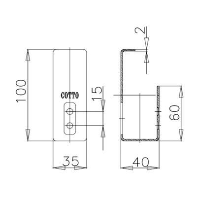 โปรโมชั่น-ขอแขวนผ้า-cotto-รุ่น-ct030-hm-สเตนเลส-ส่งด่วนทุกวัน