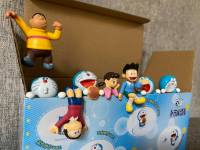 เซ็ต 8 ตัว เกาะแก้ว โดเรม่อน โดราเอม่อน doraemon