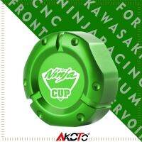 สำหรับ KAWASAKI NINJA H2 SX SE H2R 1000SX ZX-14R ZZR1400 ZX-6R ZX-10R Ninja400 Ninja650ด้านหลังเบรคอ่างเก็บน้ำหมวกอุปกรณ์เสริม