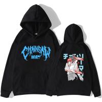 Chainsaw Man Hoodie Cartoon Warrior Graphic Sweatshirt Men/Harajuku Streetwear Male Unisex Clothes Long Sleeve Pullover Size XS-4XL