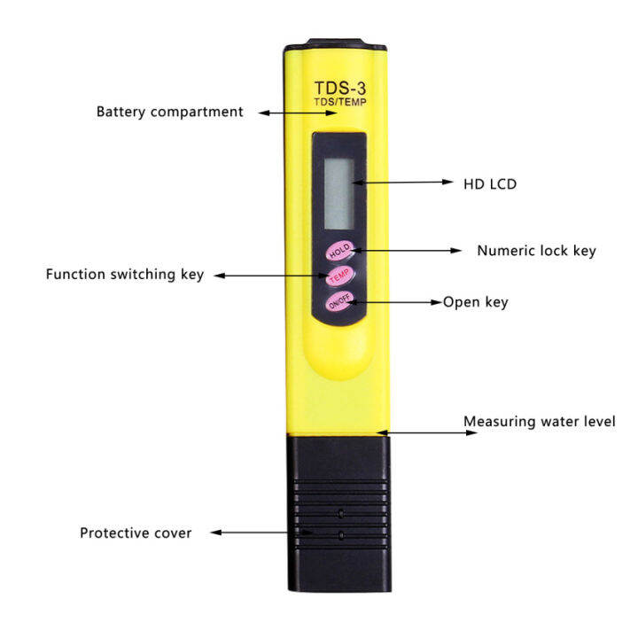 lcd-digital-water-meter-ปากกาทดสอบคุณภาพ-purity-filter-measuring-tools-ph-tds-meter-tester