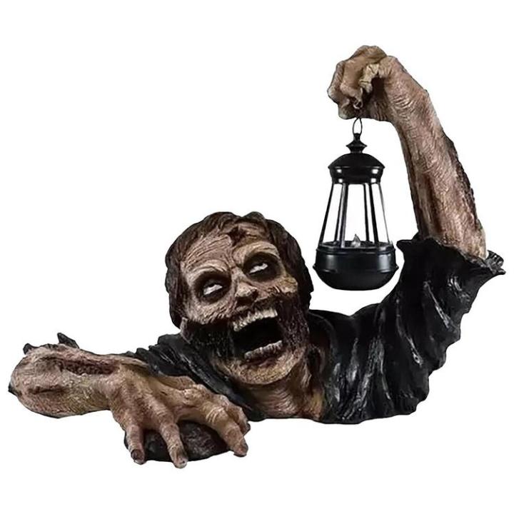 LED Vintage Lantern Halloween Outdoor Light Decor Walking Dead ...