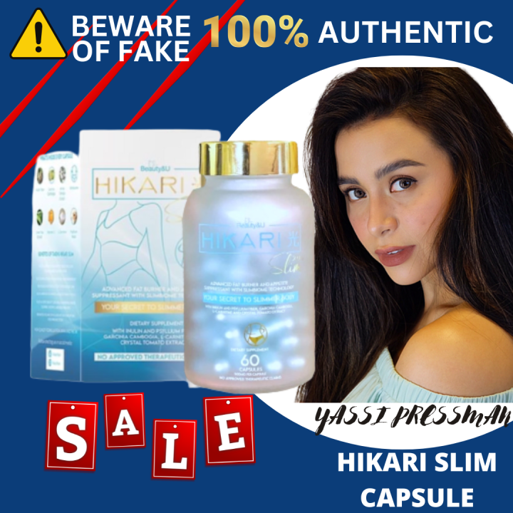 Effective Slimming And Whitening Capsule HIKARI SLIM Advanced Fat Burner and Appetite Suppressant (with