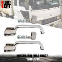 มือเปิดประตูนอก มือเปิดนอก มือดึงประตูนอก รุ่น มิตซูบิชิ ฟูโซ่ MITSUBISHI FUSO FN527 ปี 1986 - 1994 สีโครเมี่ยม