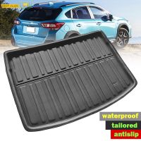 Tailored Rear Boot Liner Trunk Cargo แผ่นปูพื้นถาดสำหรับ Subaru Crosstrek XV Impreza Hatchback 2017 2018 2019 2020