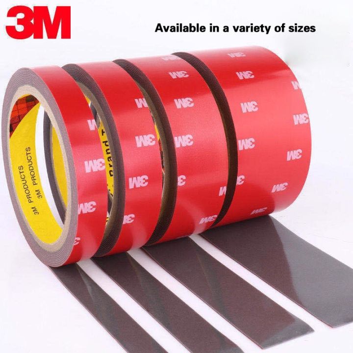 3m-3-meter-3-m-vhb-0-8mm-heavy-duty-mounting-double-sided-adhesive-acrylic-foam-tape-6mm-8mm-10mm-12mm-15mm-20mm-30mm-40mm-50mm