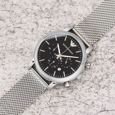 Armani นาฬิกาข้อมือผู้ชายระบบควอทซ์คุณภาพสูงนาฬิกาข้อมือผู้ชายสำหรับปี2022นาฬิกาผู้ชายแบบใหม่ (4สี)