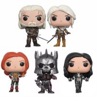 {Toy City} Witcher-Ed GERALT CIRI EREDIN Yennefer Tris ขนาด10ซม. ตุ๊กตุ่นแอคชั่นไวนิลของสะสมชั้นวางหนังสือของเล่นโมเดลตุ๊กตา