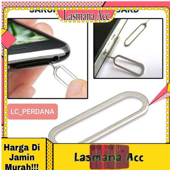 Pin Jarum Sim Card Ejector Tusukan Kartu Simcard Alat Tusuk Pembuka