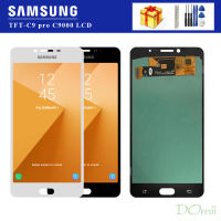 TFT LCD สำหรับ Samsung Galaxy C9 Pro C9000สัมผัสหน้าจอ LCD หน้าจอดิจิตอลเปลี่ยนสำหรับ Samsung C9pro หน้าจอ