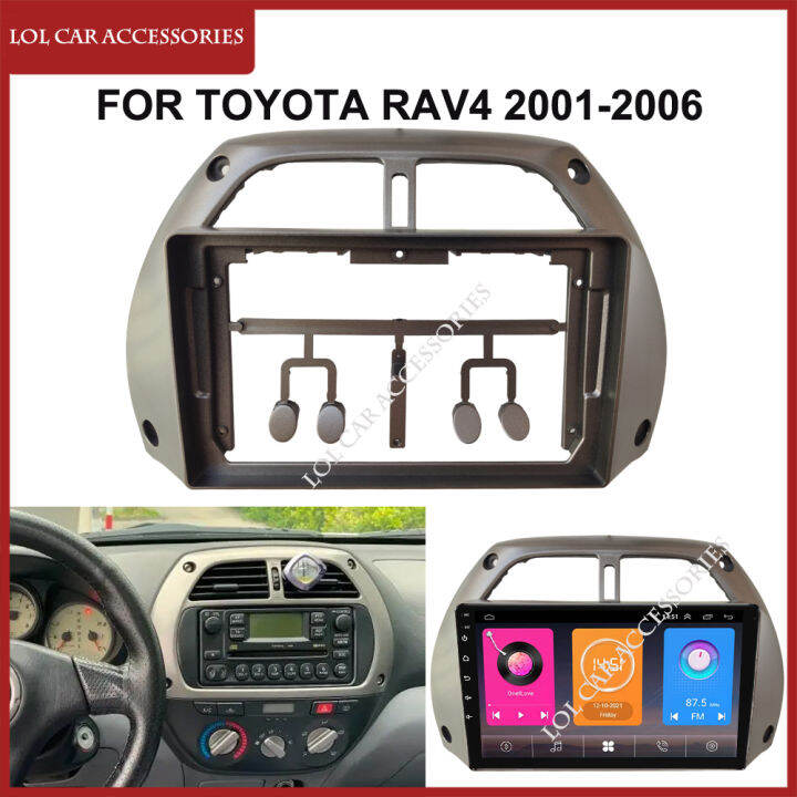 9 Inch Car Radio Fascia For TOYOTA RAV4 2001-2006 Android MP5 WIFI GPS ...