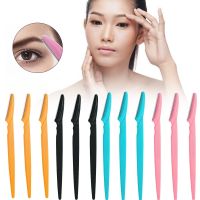 3/6/9PCS Eyebrow Trimmer Hair Remover Facial Portable Face Razor Blades Shaver Sharp Portable Set Makeup Tool Kit