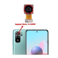 【▼Hot Sales▼】 tong0 โมดูลกล้องหลักด้านหลังสีแดงสำหรับ Xiaomi Redmi Note 10 Pro 10S Max อะไหล่ซ่อมสายเคเบิลงอได้ด้านหลัง