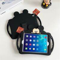 Ajustable Stand Case for IPad 9th 8th 7th 10.2 Mini 6 3 4 5 Air 1 2 9.7 Pro Tablet Soft Silicone Kids Cover Kids Safe Funda