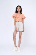 Quần Short BOO Đùi Nữ Dáng Ống Lửng Vải A