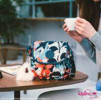 KIPLING SHOP ของแท้ กระเป๋าสะพายขนาดกลาง Kipling Nuria Pastel Lily