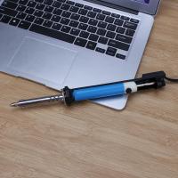 [คืนสินค้าได้ภายใน 7 วัน] Handheld Electric Tin Suction Sucker Pen Desoldering Pump Soldering Tool