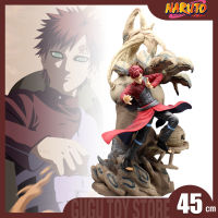 Anime Figure Gaara Naruto 45cm PVC Wind Ninja Figurine Gk Figurine Room Decoration Desk Toy Gift