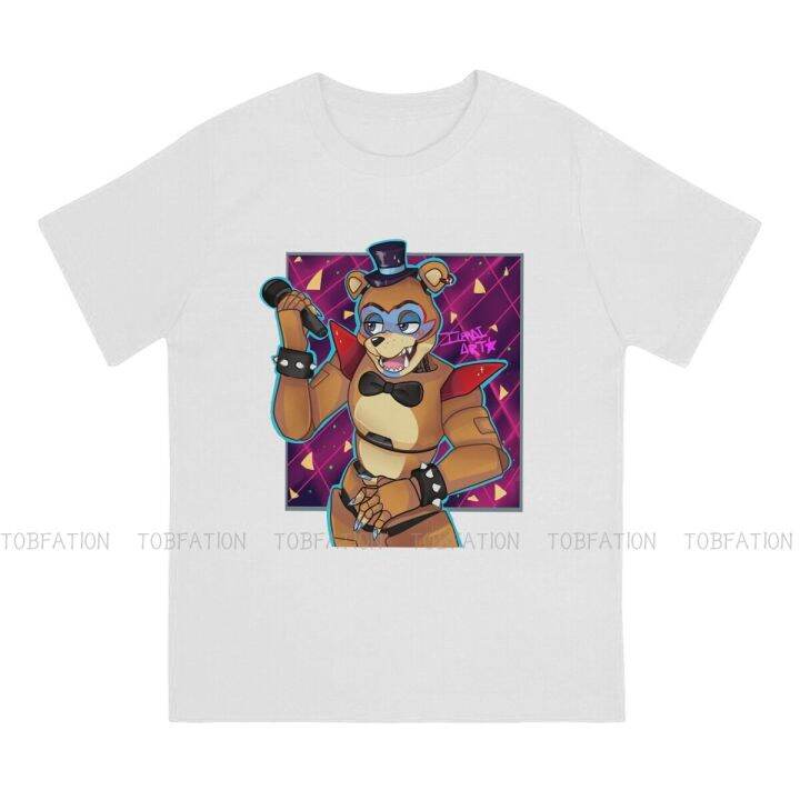 superstar-hipster-tshirts-fnaf-game-security-breach-male-pure-cotton-t-shirt-100-cotton-gildan